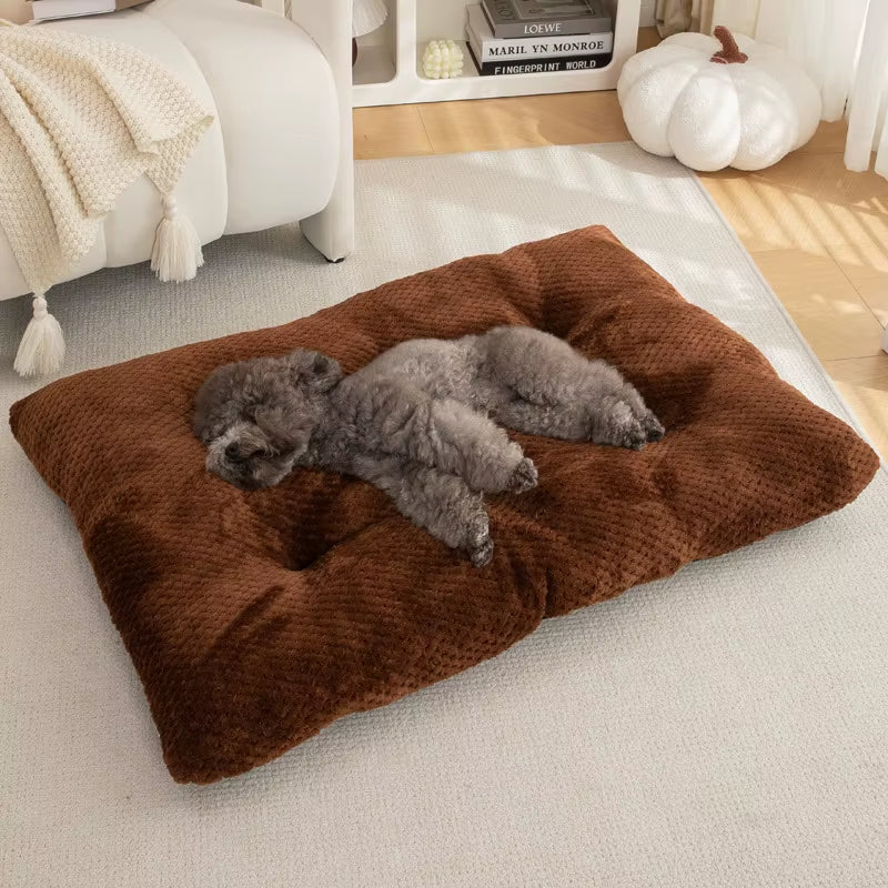 2024 NEW Big Dog Bed Warm Mat Pet Cushion Small Medium Large Cat Dog Bed Puppy Kennel anti Stress Mattresses Pets Sofa Furniture