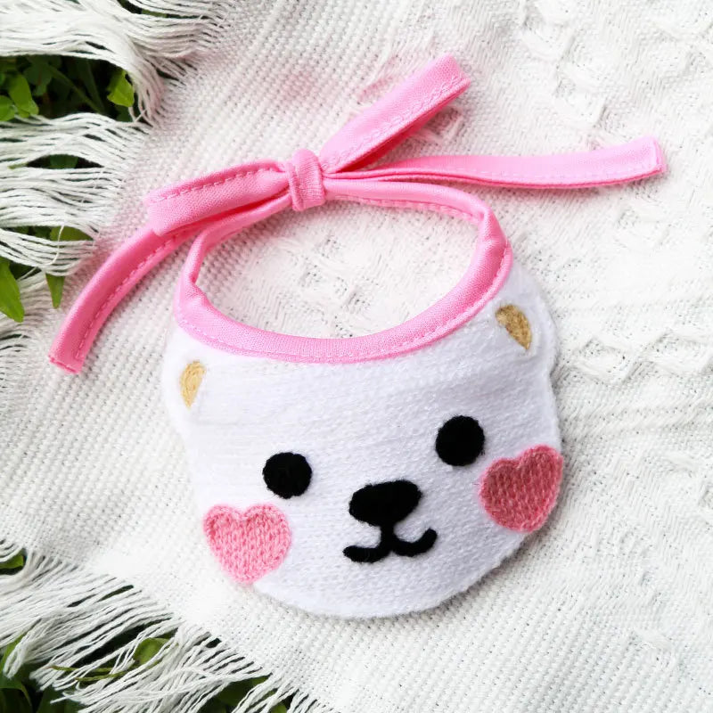 Pets Bandanas Cat Dog Scarf/Bibs Adjustable Christmas Halloween Bowties Collar Washable Pet Accessories Supplies for Small Puppy