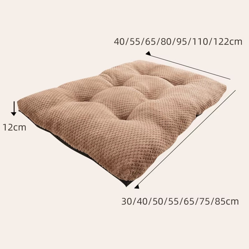 2024 NEW Big Dog Bed Warm Mat Pet Cushion Small Medium Large Cat Dog Bed Puppy Kennel anti Stress Mattresses Pets Sofa Furniture