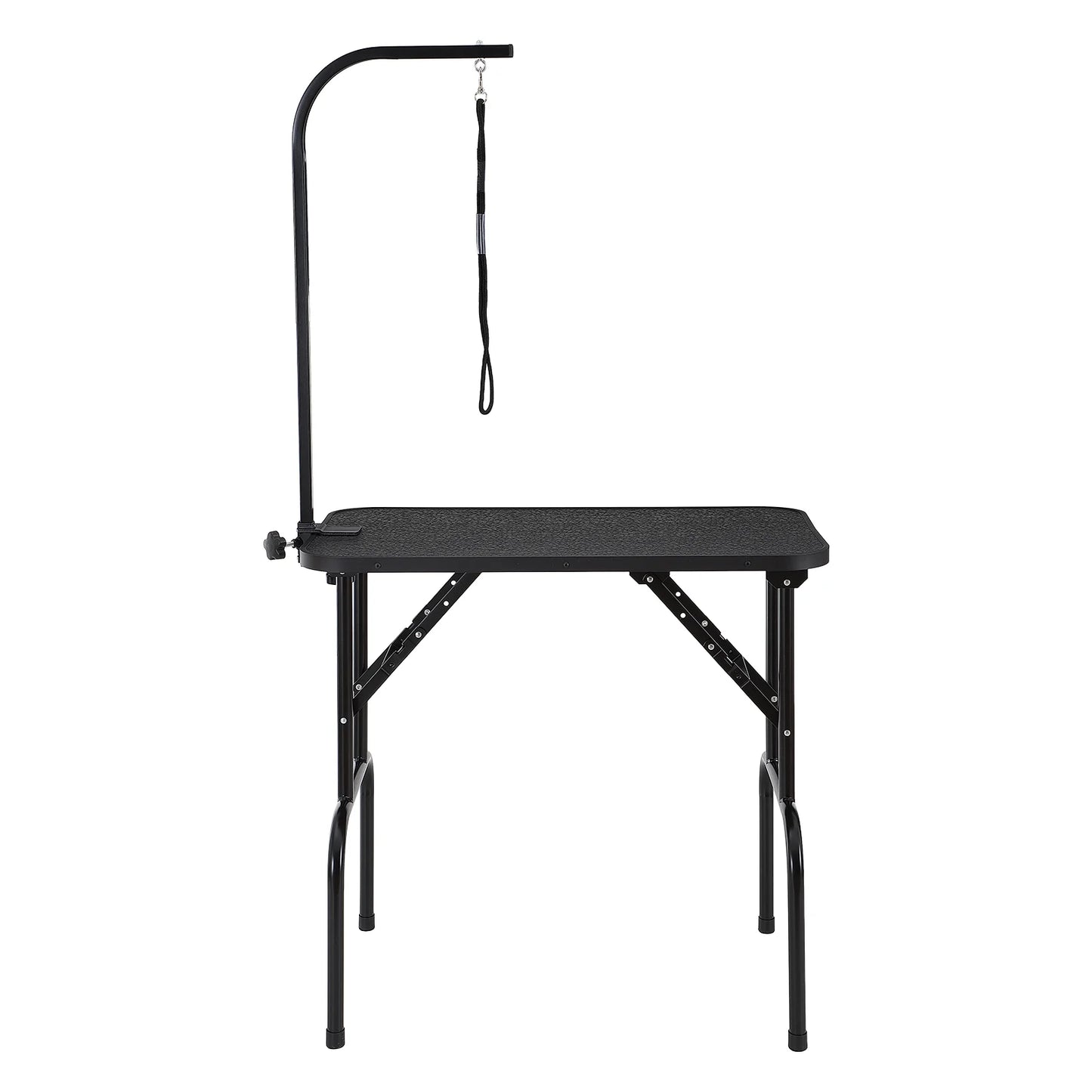 Pet Dog Cat Grooming Table Arm with Clamp 32'' Foldable Adjustable Height