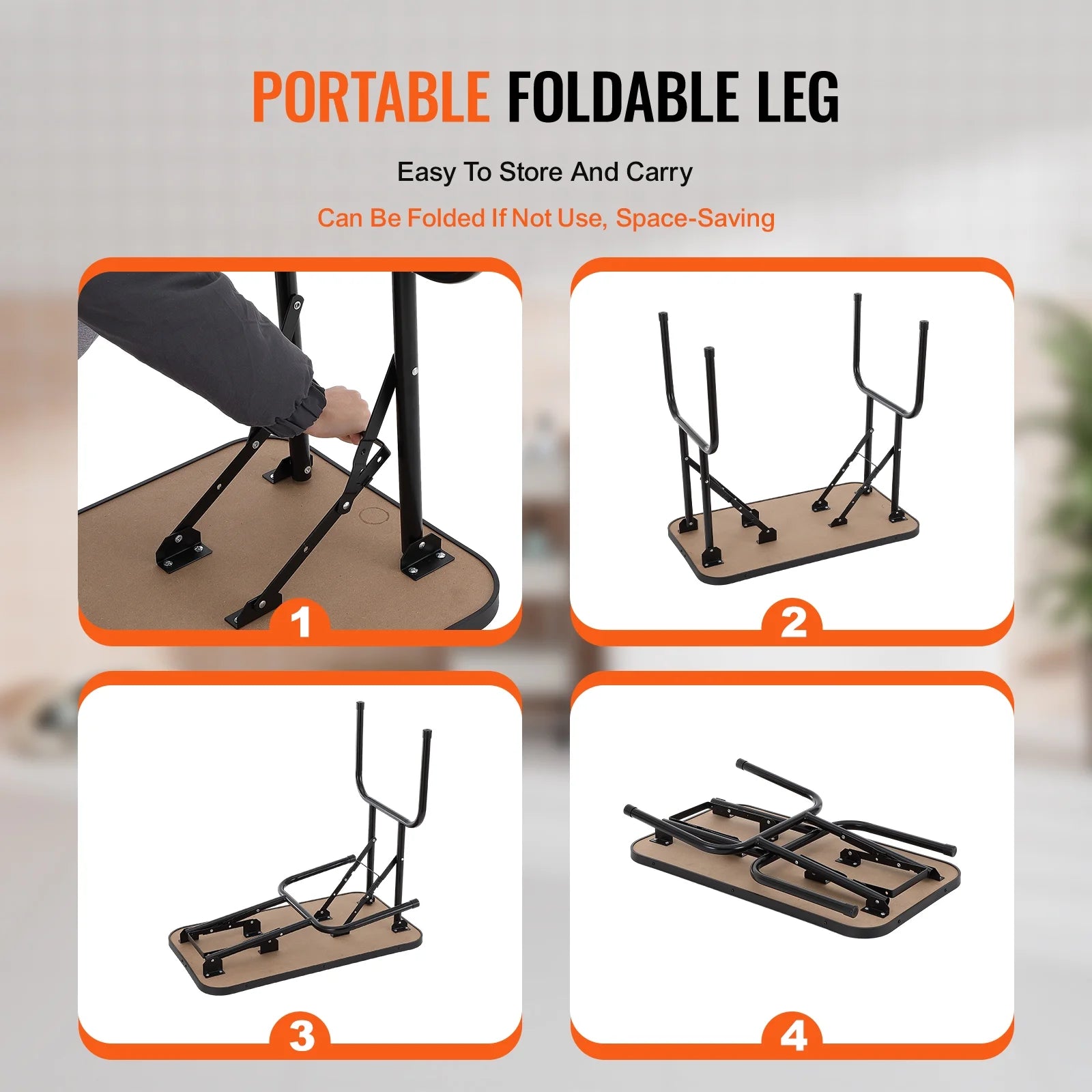 Pet Dog Cat Grooming Table Arm with Clamp 32'' Foldable Adjustable Height