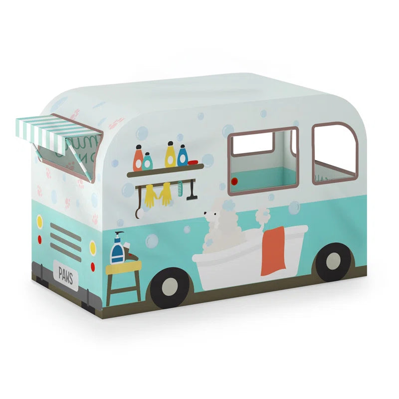 Kid'S Pet Grooming Van Play Tent